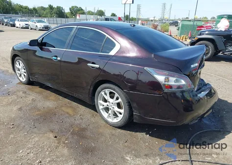 2012 Nissan Maxima 3.5 Sv from USA, damaged, VIN 1N4AA5AP2CC864308